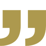 Image of a pair of gold quotation marks, symbolizing dialogue, speech, or citation. The quotation marks are stylized and prominently displayed, representing communication and the exchange of ideas. This graphic can be used in contexts related to writing, literature, or public speaking, enhancing content that emphasizes quotes or testimonials. Suitable for educational materials, blogs, and social media posts focusing on communication strategies.